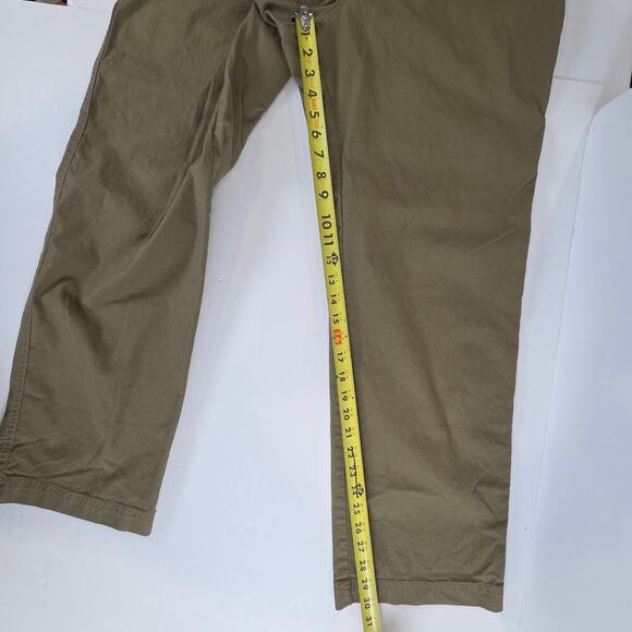 Columbia Pants Mens 38x32 Beige Chino Flex Roc Regular Stretch Hiking Outdoors - Picture 4 of 10